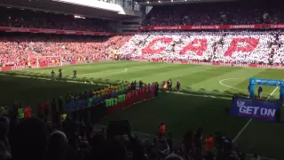 Steven Gerrard walks out at Anfield for the last time. (Fan Footage)