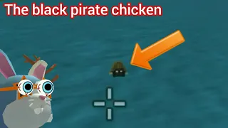 I founded the black Pirate chicken | chicken gun| Я нашел черную пиратскую курицу | куриный пистолет