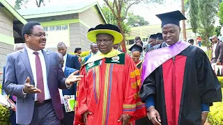 NDINDI NYORO AT MURANGA UNIVERSITY GRADUATION.