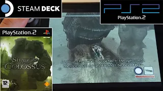 Shadow of the Colossus Steam Deck | PlayStation 2 - PCSX2 - BETTER PERFORMANCE!