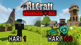 100 hari di RLcraft Hardcore tapi new update