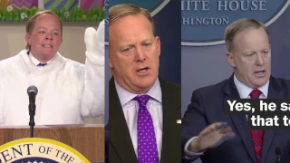 How Melissa McCarthy interprets Sean Spicer on SNL