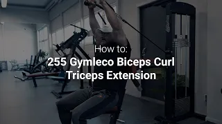 HOW TO USE GYM MACHINES: Biceps Curl / Triceps Extension