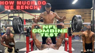 Bodybuilder Vs Pro Athlete NFL Combine 225 Lbs Bench Press Test & Chest Workout With Chris Staples