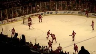 Wings and Blues Warm up 1/23/12