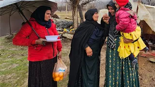 Grandma and Fariba pay a visit to Akram