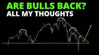 ARE BULLS BACK? All my thoughts (SPY, QQQ, DIA, IWM, ARKK, BTC)