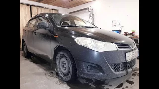 Chery Very (A13) 2012 г.в. Установка магнитолы, Тонировка