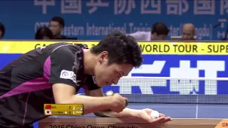 2015 China Open MS-SF Ma Long - Yuya Oshima (full match|short form in HD)