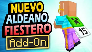 ✅ ¡Nuevo ALDEANO! 👉 ADDON del 15 Aniversario de Minecraft Bedrock