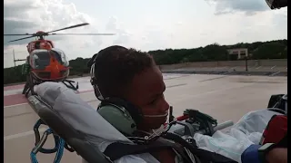 transporting🏥 to Children's Hospital🏨 in a helicopter 🚁 part 1