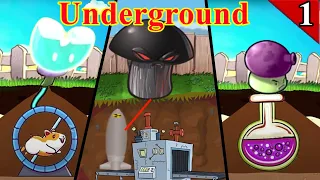 What will happen to plants as they are on ground and underground? PvZ Plus pvz funny moments