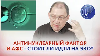 Высокий антинуклеарный фактор и АФС - стоит ли делать ЭКО? Отвечает Гузов И.И.