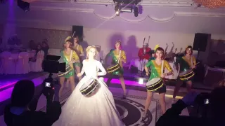 Маска - выступление невесты!! - Шоу Барабанщиц "EMOTION"