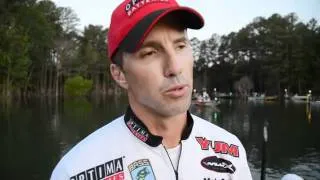 On Tour with Edwin Evers Day 4 AM; Bassmaster Elite Lake Murray