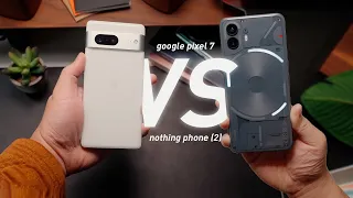 Nothing Phone 2 vs Google Pixel 7: The Clear Winner!