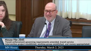 House Transportation Finance and Policy Committee 3/2/23