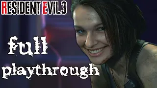 Resident Evil 3 REMAKE FULL PLAYTHROUGH!