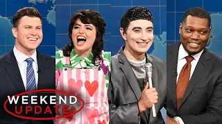 Weekend Update ft. Sarah Sherman and Aristotle Athari - SNL