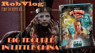 Unboxing the Collector's Edition blu-ray of Big Trouble in Little China