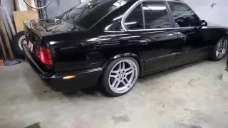 BMW e34 535i Stebro Exhaust