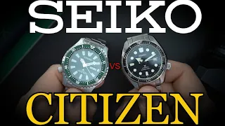 Seiko vs CITIZEN - Seiko SBDC061 vs Citizen Promaster Dive Automatic - Who is Better - Comparison