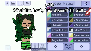 rating gacha life color presets Part 2 (late for this trent)