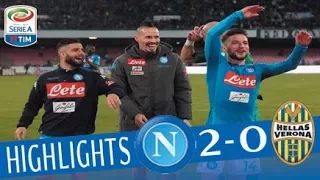 Napoli - Hellas Verona 2-0 - Highlights - Giornata 20 - Serie A TIM 2017/18