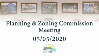 City of Sandpoint | Planning & Zoning Commission Meeting |  05/05/2020