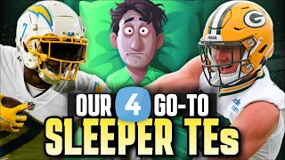 Our 4 Favorite TE Sleepers for 2023 Fantasy Football