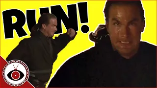 Why Does Steven Seagal Run Like This?! - Marked For Death (1990)