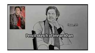 IMRAN KHAN PTI ♥️ |Tribute to Imran khan | Imran khan pencil sketch #imrankhan #imrankhanpti #2024