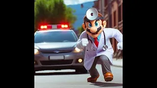 Dr. Mario AI Meme 3: Mario Gets Hit by a Car