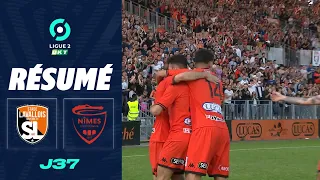 STADE LAVALLOIS MFC - NÎMES OLYMPIQUE (2 - 0) - Résumé - (LAVAL - NO) / 2022-2023