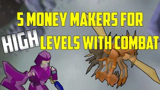 OSRS - Top 5 Combat Money Making Methods For HIGH Level Accounts (#2)