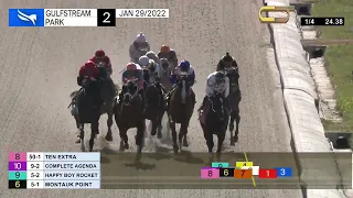 Gulfstream Park Carrera 2 - 29 de Enero 2022