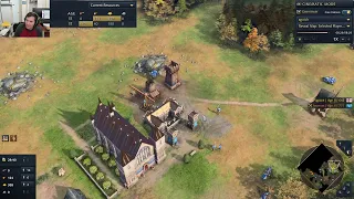 AOE 4 English Vs French Straight from History !!!