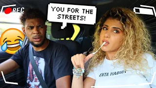 ACTING “RATCHET” TO SEE HOW MY BOYFRIEND REACTS... *HILARIOUS*