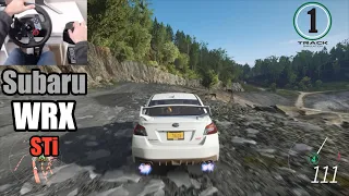 Subaru WRX STI (600 HP) - Forza Horizon 4 | Logitech G29 Steering Wheel Offroad Rally Gameplay