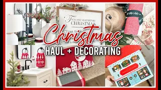 CHRISTMAS HAUL + DECORATE WITH ME 2023 | CHRISTMAS DECORATING IDEAS