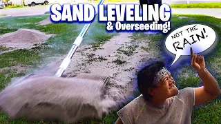 Sand Leveling & Overseeding My lawn!