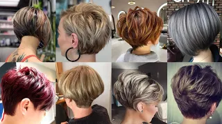woman Short bob hair style|Short Bob Pixie Haircut 2024 latest Cutting For Ladies!