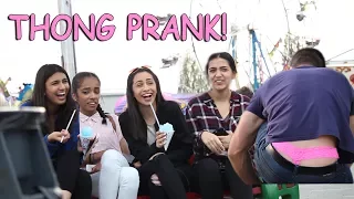 MAN WEARING THONG PRANK!!