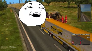 IDIOTS on the Road #3 - ETS2 MultiPlayer | Funny Moments & Crash Compilation | LVC GAMING