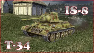 IS-8, T-34 - WoT Blitz UZ Gaming