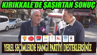 Kırıkkale Yerel Seçim Anketi | 2024 Seçimlerinde Hangi Parti'nin Adayını Desteklersiniz