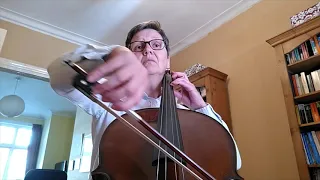 Cello - adult learner one year progress video