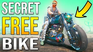 FREE SECRET BIKE - Best Bike in Cybeprunk 2077 Location (Fastest Bike)!