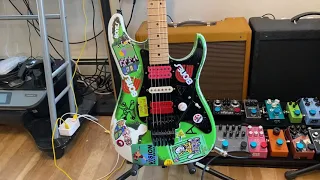 Steve Vai “Green Meanie” Replica Guitar