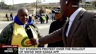 TUT students say the outsourcing of NSFAS meal allowance payments is money laundering